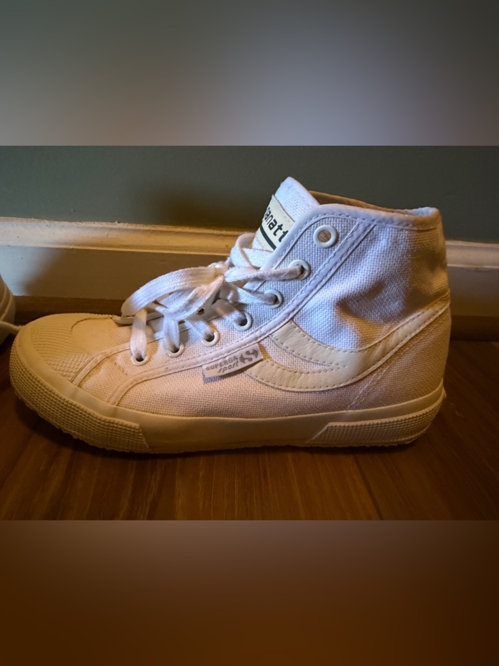 Superga 2795 Cotu Panatta High-Top Sneaker size 7.5 - Picture 4 of 12